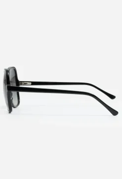 Sale Johnny Was Addison Sunglasses Solid Black