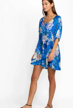 Hot Johnny Was A-Line Coverup Blue Dove