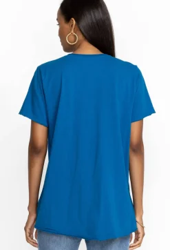 Johnny Was Arizona Everyday Tee Mykonos Blue