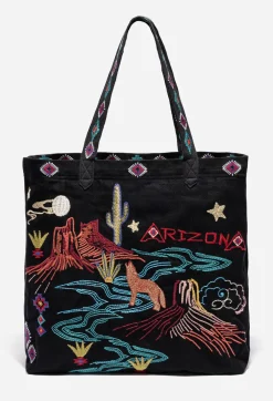 Discount Johnny Was Arizona Everyday Tote Black