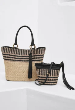 Sale Johnny Was Banda Crochet Bucket Bag Natural
