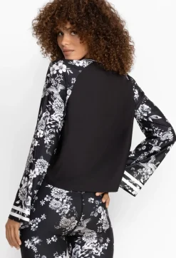 Johnny Was Bee Active Kimono Sleeve Swing Tee Charcoal Dreamer
