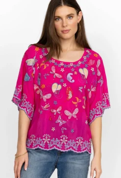 Best Johnny Was Bellona Blouse Orchid Lei