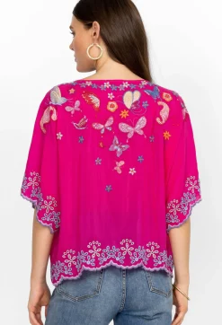 Best Johnny Was Bellona Blouse Orchid Lei