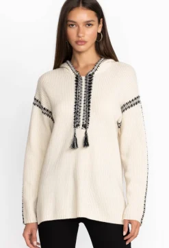 Sale Johnny Was Beltran Multi Color Whipstitch Baja Cream