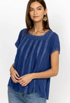 New Johnny Was Brigita Blouse Surf The Web