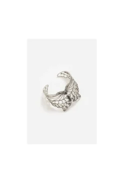 Hot Johnny Was Butterfly Cuff Bracelet Silver