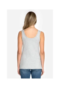 Outlet Johnny Was Calme Basic Tank Heather Grey