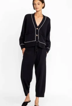 Outlet Johnny Was Calme Boxy Pant Black Beauty