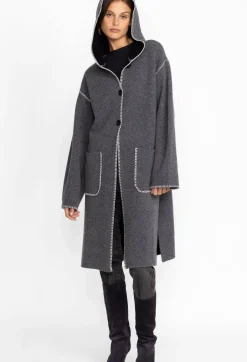 Clearance Johnny Was Calme Wool Coat Black