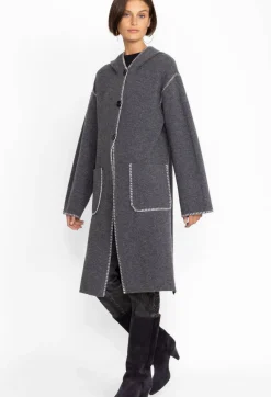 Clearance Johnny Was Calme Wool Coat Black