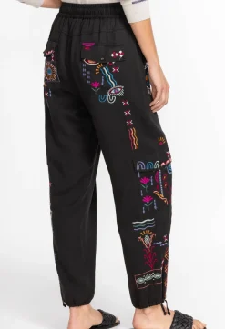 Online Johnny Was Campo Drawstring Cargo Pant Black