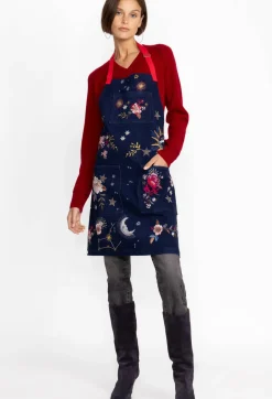 Sale Johnny Was Celestin Moon Denim Apron Blue