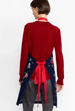 Sale Johnny Was Celestin Moon Denim Apron Blue