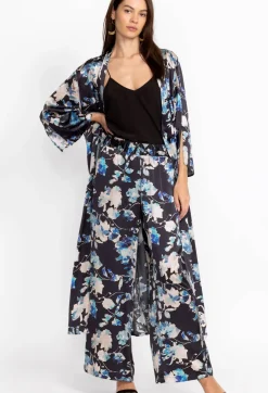 Clearance Johnny Was Charmeuse Wrap Kimono Chryssy