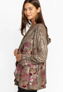 Discount Johnny Was Claudette Metallic Sweater Bronze Metallic