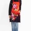 Best Johnny Was Coralie Apron Red