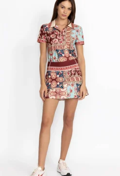 Outlet Johnny Was Dolphin Hem Skirt Thena