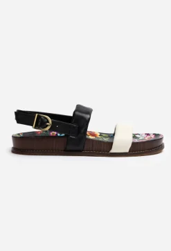 Online Johnny Was Double Band Sandal Ombre Garden