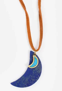 Sale Johnny Was Double Moon Necklace Natural