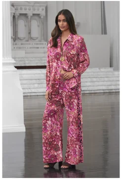 Johnny Was Dreams Of Vivanna Silk Shirt Multi