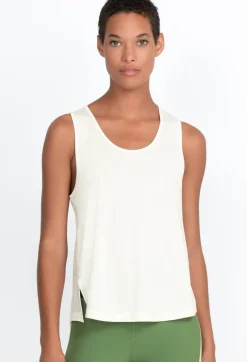 Outlet Johnny Was Effect Mesh Contrast Tank Tofu