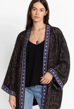 Clearance Johnny Was Elletra Kimono Reversible Black
