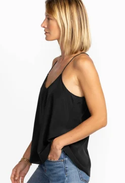 Hot Johnny Was Etta Cami Top Black