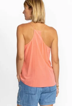 New Johnny Was Etta Cami Top Shell Pink