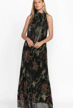 Outlet Johnny Was Evelina Metallic Maxi Dress Multi