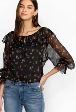 Sale Johnny Was Fernanda Peasant Blouse Little Ditsy