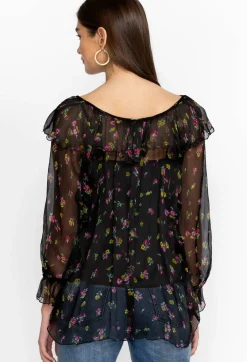 Sale Johnny Was Fernanda Peasant Blouse Little Ditsy