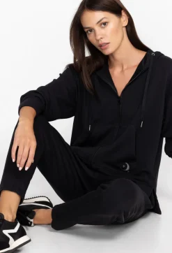 New Johnny Was Fleece Pull On Pant Black Beauty