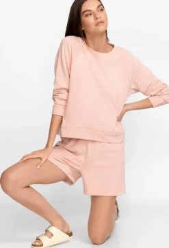 Online Johnny Was Fleece Pull On Short Rose Smoke