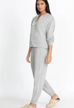 Best Johnny Was Forward Side Seam Jogger Heather Grey