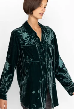 Johnny Was Frankie Velvet Chore Jacket Ponderosa Pine