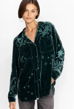Johnny Was Frankie Velvet Chore Jacket Ponderosa Pine