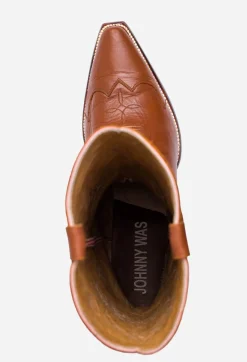 Johnny Was Garden Cowboy Boot Red