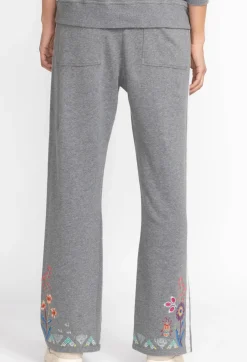 Discount Johnny Was Griffin Wide Leg Ribbon Pant Dark Heather