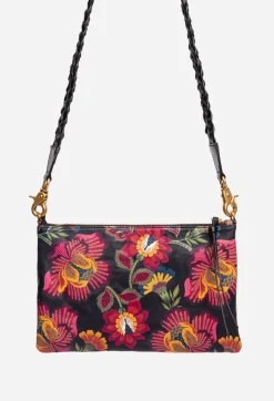 Clearance Johnny Was Italian Leather Clutch Crossbody Sidonia