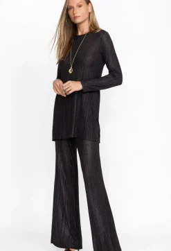 Online Johnny Was Jenna Metallic Easy Pant Black