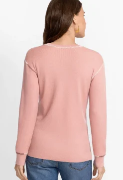 Outlet Johnny Was Jj Pullover Light Rose
