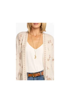 Sale Johnny Was Joann Cardigan Heather Ecru