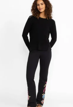 Johnny Was Julie Baby Boot Legging Black