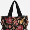 Best Johnny Was Lilith Quilted Satin Tote Black