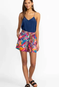 Discount Johnny Was Linen Short Summer Daydream