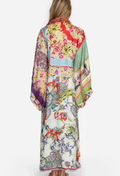 Johnny Was Long Kimono Multi