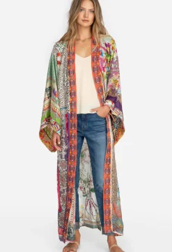 Johnny Was Long Kimono Multi