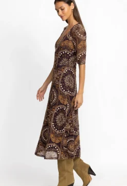 Outlet Johnny Was Loving Is Easy Mesh Midi Dress Multi