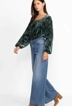 Best Johnny Was Maldives Wide Leg Jean Medium Wash